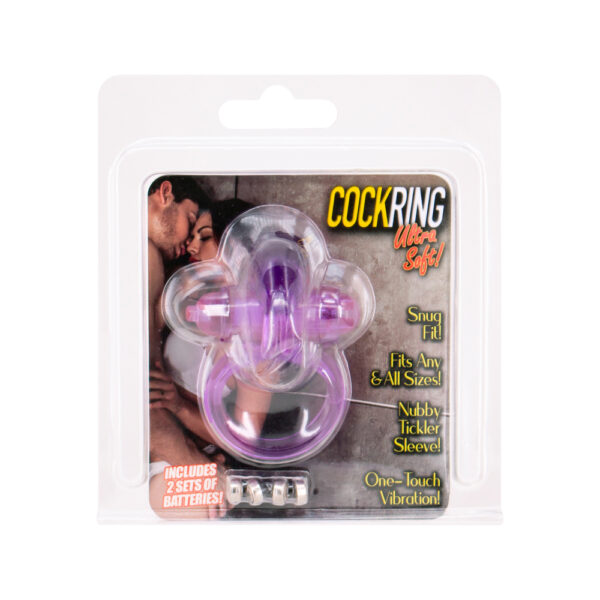 Rabbit Ultra Soft Vibrating Cockring - Image 3