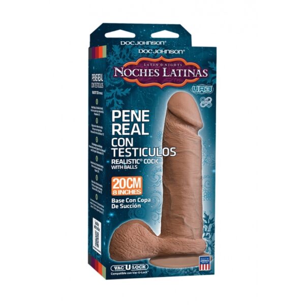 Noches Latinas Ur3 Pene Real 8 Inch Dildo - Image 2