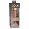 King Cock Elite 6 Inch Dual Density Dildo Caramel - Image 4