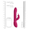 Vive Amoris Pink Rabbit Vibrator With Stimulating Beads - Image 4